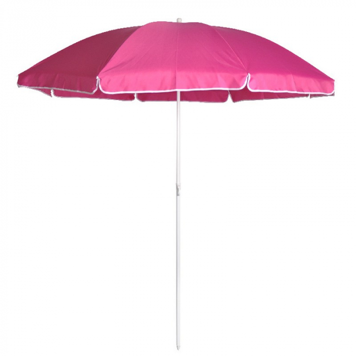 Umbrelă grădină/plajă, 1.8 m, roz [1]