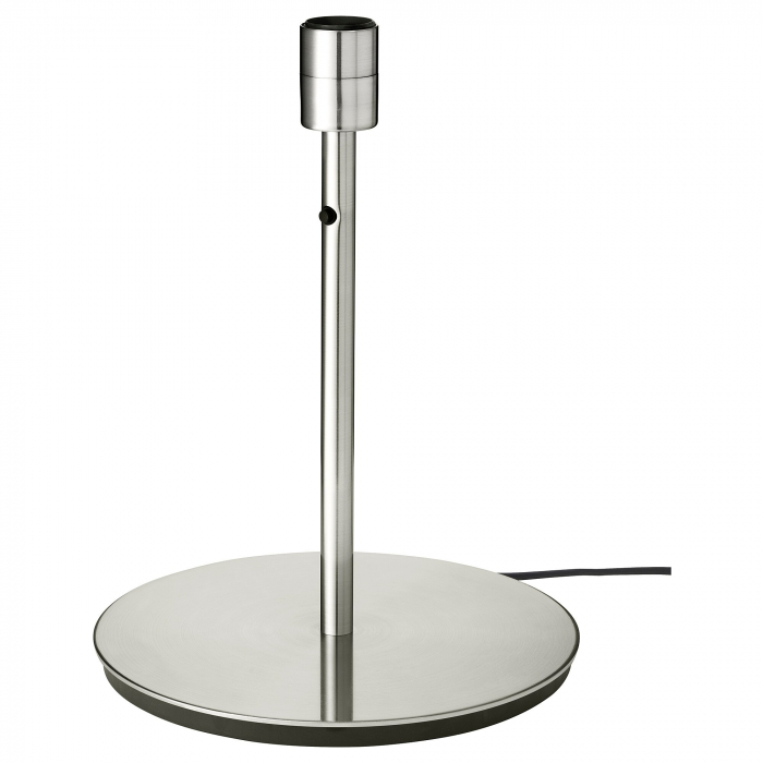 Veioză Dora, albă, cu bază metalică - 41cm [3]