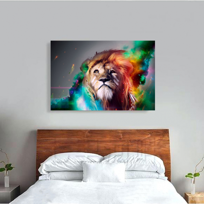 Tablou Canvas - Astra lion [4]