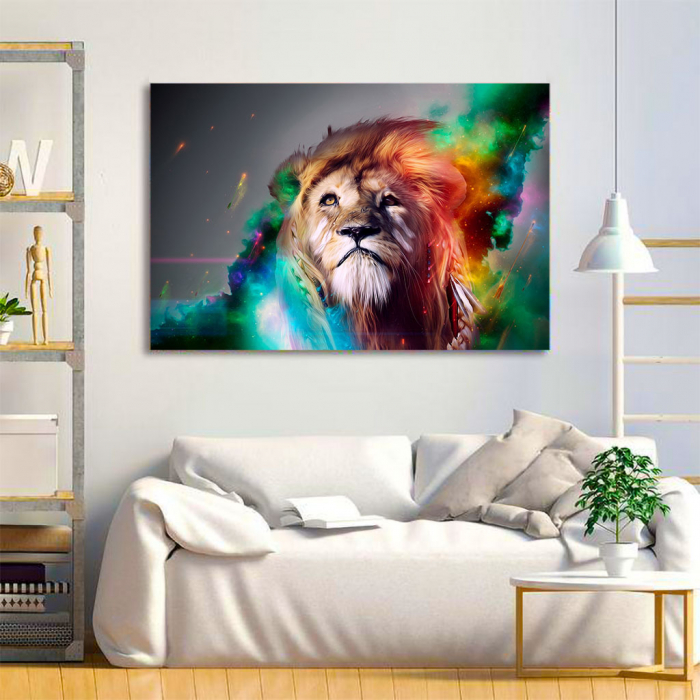 Tablou Canvas - Astra lion [3]