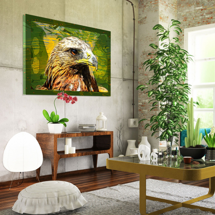 Tablou Canvas - Vultur cromatic [2]