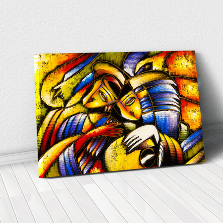 Abstract - Tablou Canvas -  Abstract Face