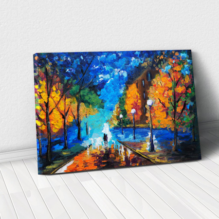 Decor de perete - Tablou Canvas - Night Dating