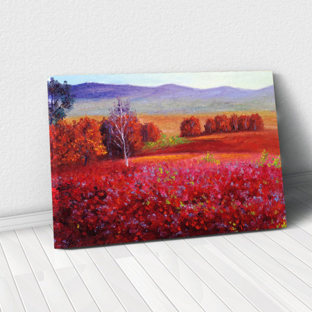 Decor de perete - Tablou Canvas - Red Autumn