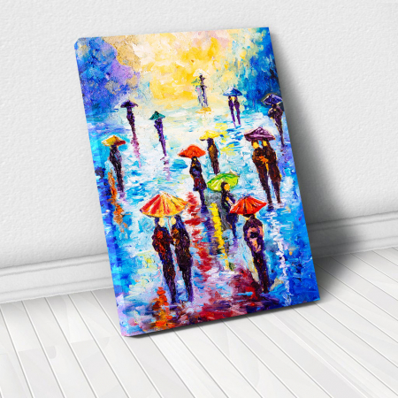 Decor de perete - Tablou Canvas - Colour Rainy