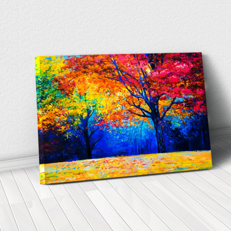 Decor de perete - Tablou Canvas - Colourful Autumn