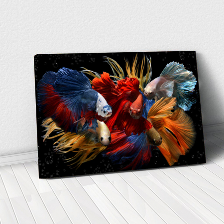 Decor de perete - Tablou Canvas - Fancy Fish