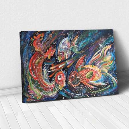 Abstract - Tablou Canvas - The Sea Trio