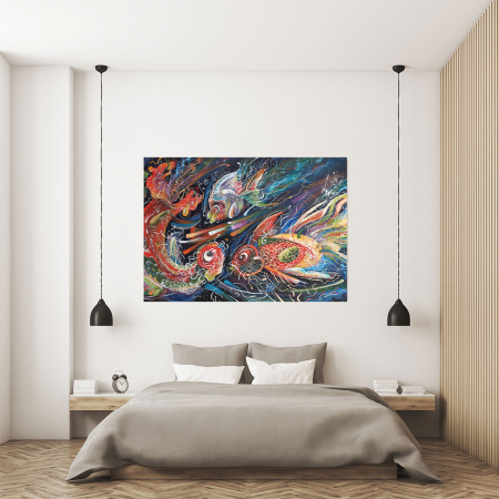 Tablou Canvas - The Sea Trio [3]
