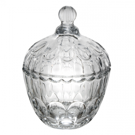 Bombonieră din sticlă cu capac 750ml [1]