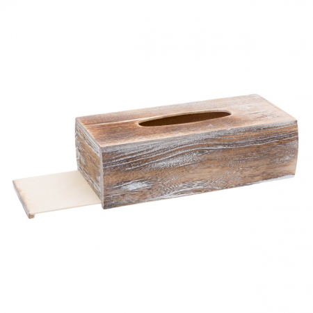 Suport din lemn pentru șervețele.29x14x9 cm [2]