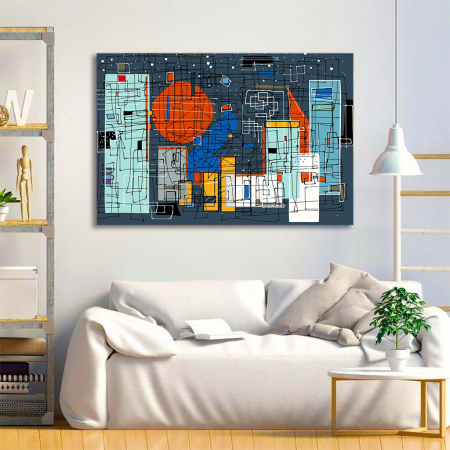 Tablou Canvas - Geometrie Abstracta [1]