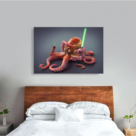 Tablou Canvas - Funny Octopus [2]