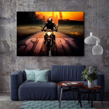 Tablou Canvas - Moto [2]