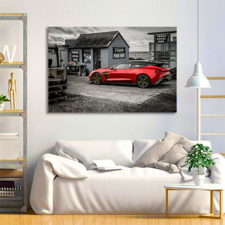 Tablou Canvas - Aston martin vanquish [1]