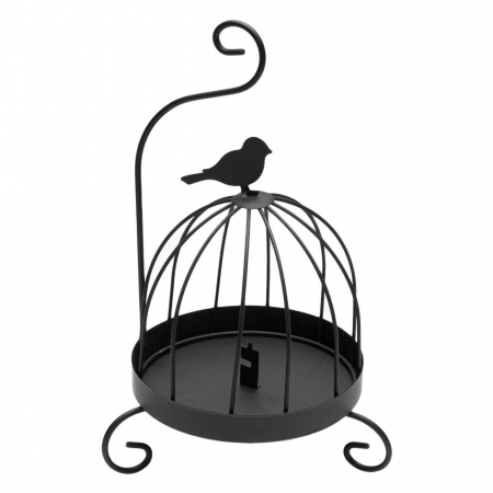Decorațiuni supendate - Bază metalică neagră 28 cm
