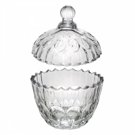 Bombonieră din sticlă cu capac 300 ml [1]