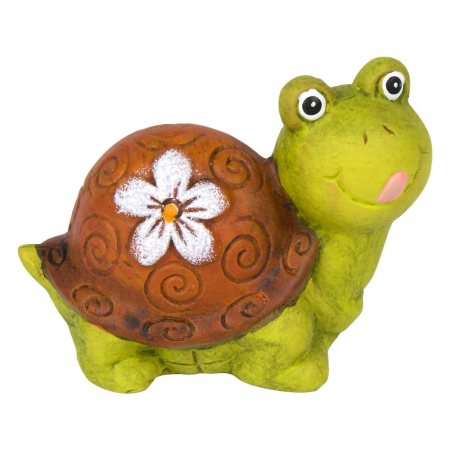 Decorațiuni pentru Gradină - Țestoasă decorativă din ceramică-11x6x7,5 cm