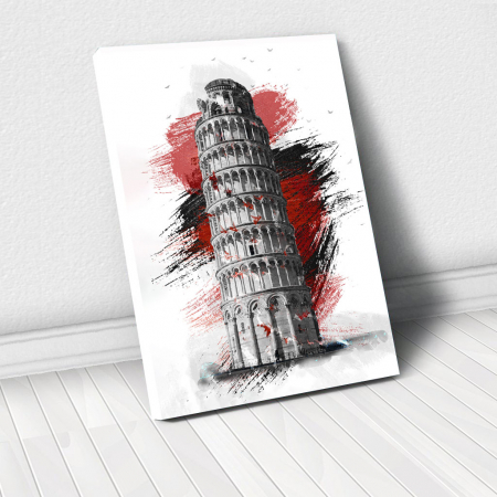 Tablouri Canvas - Tablou Canvas - Turnul din pisa