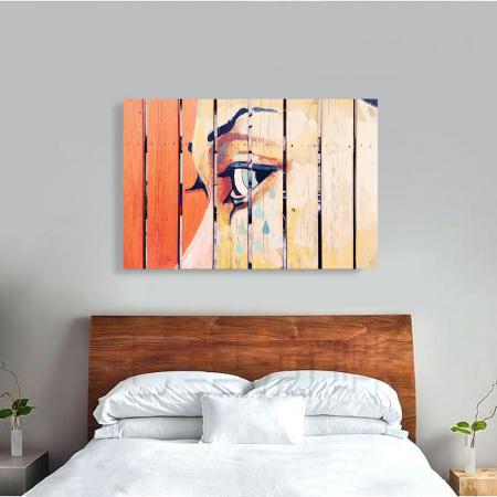 Tablou Canvas - Fence art [3]