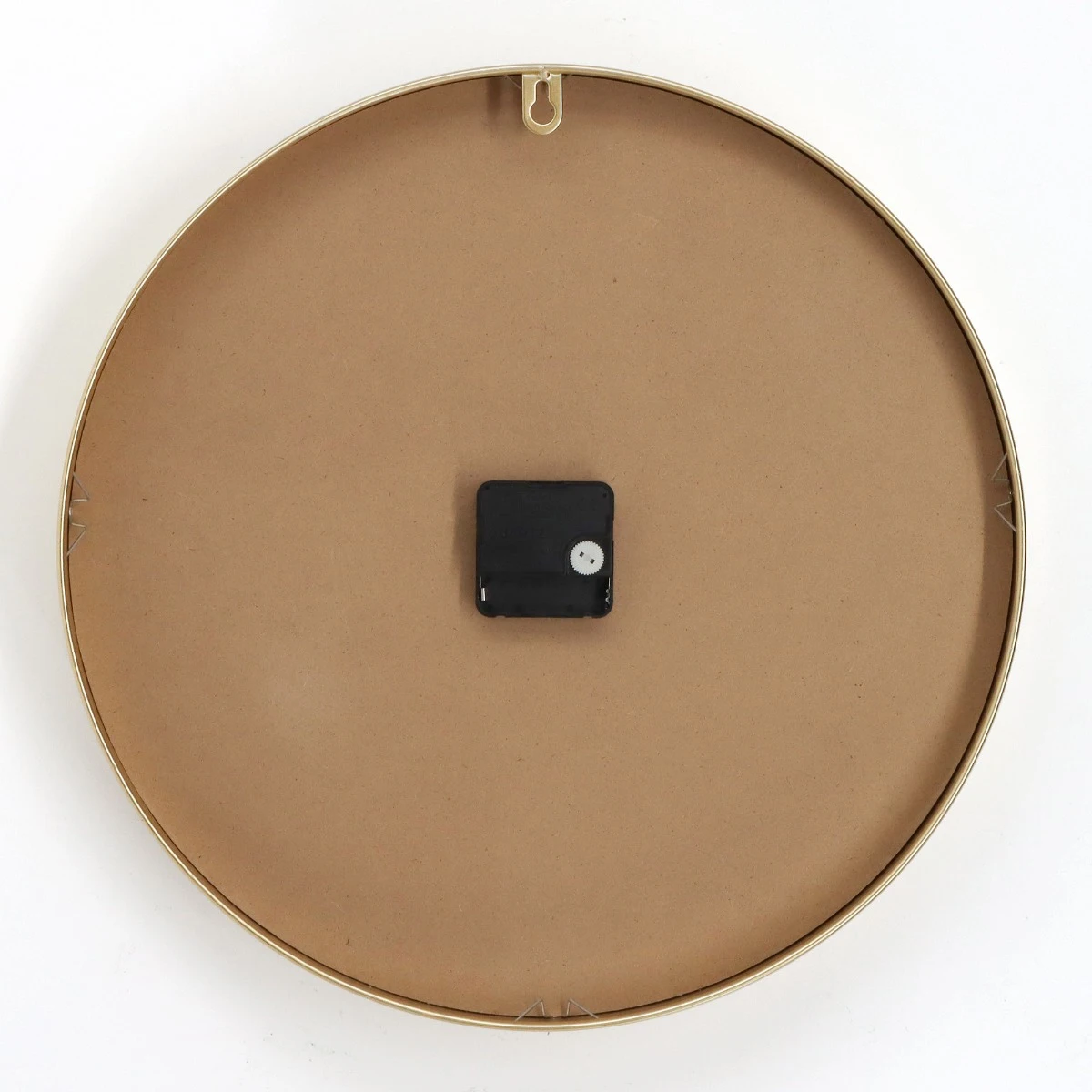 Ceas de perete “BlueGold” albastru + auriu, metal + MDF + sticlă, Ø 40 cm [2]