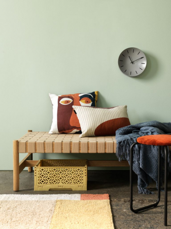 Ceas de perete, analog, rotund, din plastic - 25cm [1]