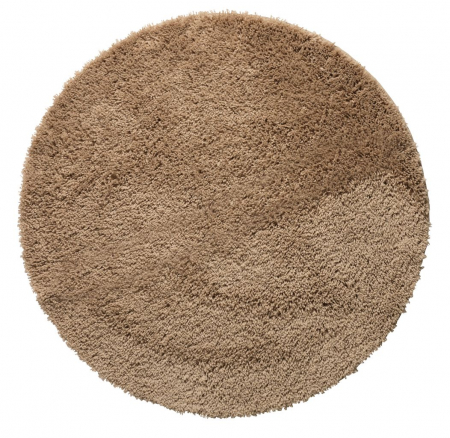 Covorase baie - Covoraș de baie rotund bej 70cm