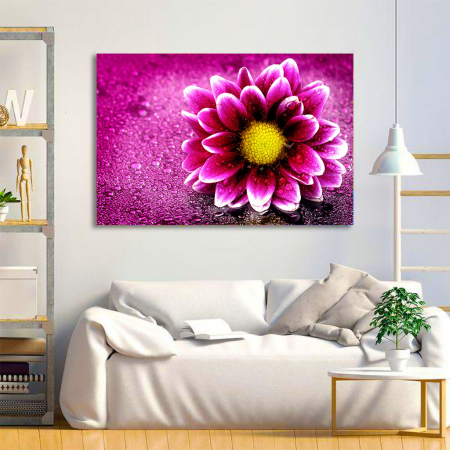 Tablou Canvas - Purple flower [3]