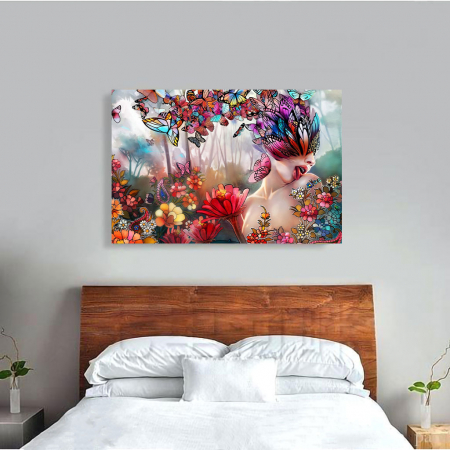 Tablou Canvas - Creativitate florala [3]