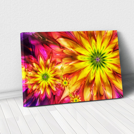Decor de perete - Tablou Canvas - Floral design