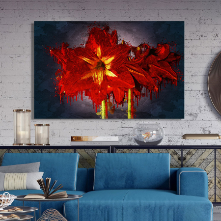 Tablou Canvas - Amaryllis [2]