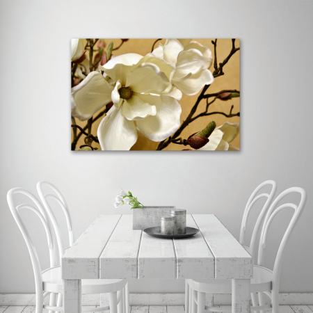 Tablou Canvas - Floare alba [3]