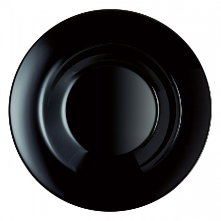 Farfurie de servire paste, adanca, opalina neagra 28,5 cm [1]