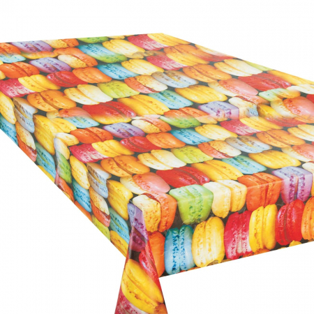 Textile Bucatarie - Față de masă ”Macarons”,180x140 cm