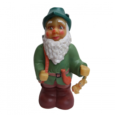 Decoratiuni și ornamente - Figurină pitic vânător,din PVC, decorațiune grădină,40 cm