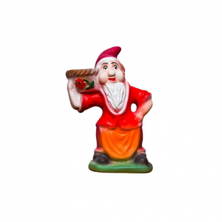Decorațiuni pentru Gradină - Figurină pitic multicolor 37 cm