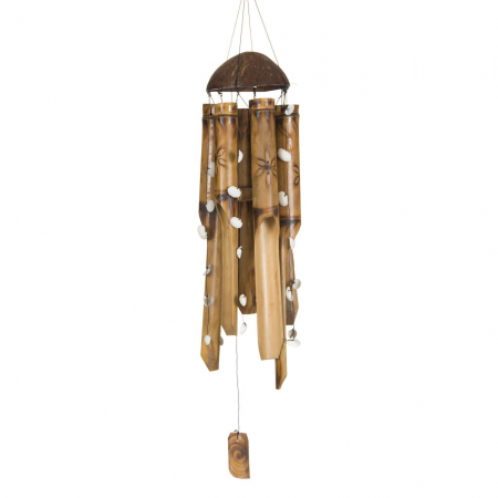 Decorațiuni pentru Gradină - Fluier bambus 6 cilindri .53 cm