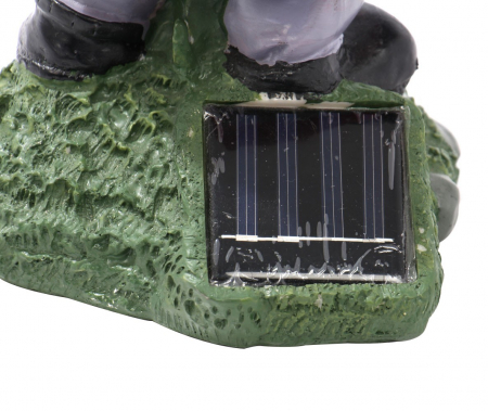 Lampă solară LED ,pitic cu felinar 28 cm [3]