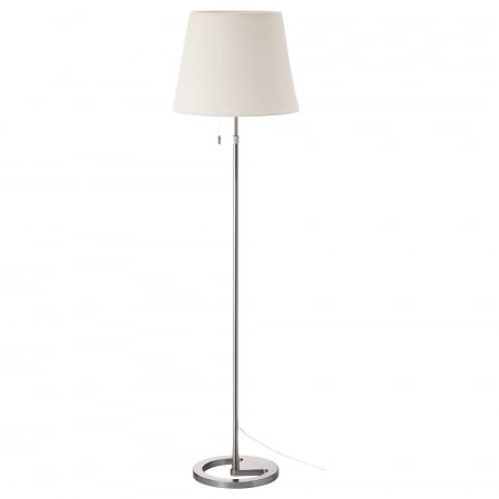 Lampadar reglabil, alb, oțel - 168cm [0]