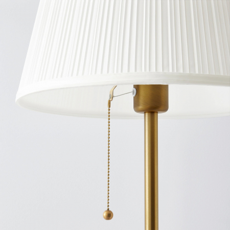 Lampadar Sofia oțel, alb - 155cm [2]