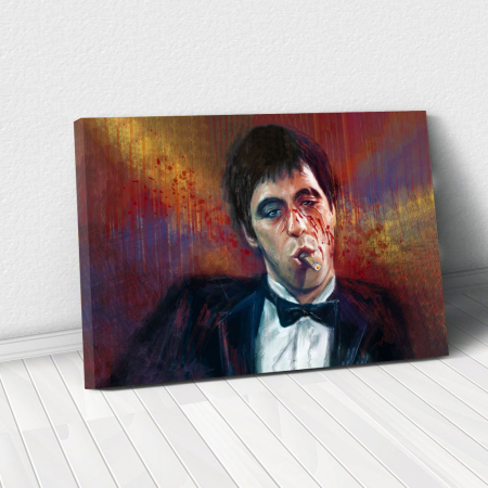 Motivational - Tablou Canvas - Tony Montana