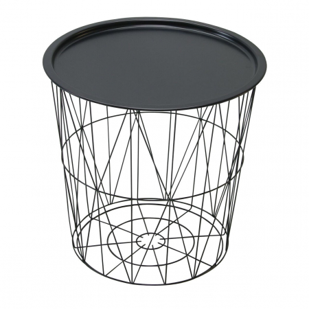 Living și dormitor - Măsuță de cafea din metal 45 x 45 cm