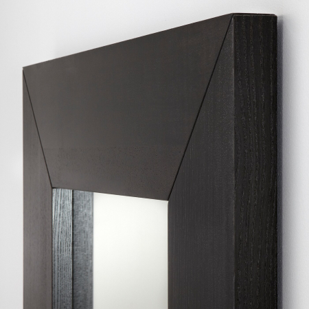 Oglindă, negru-maro94x190 cm [1]
