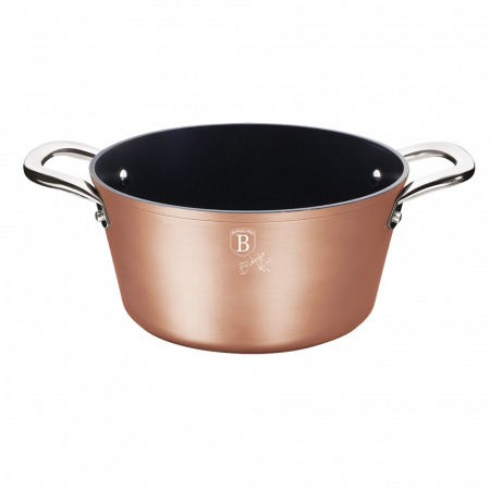 Oala cu capac Berlinger Haus, Bronze Titan Collection, aluminiu forjat, 4.1 L, D 24 cm [1]
