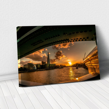 Peisaje - Tablou Canvas - Under the Bridge