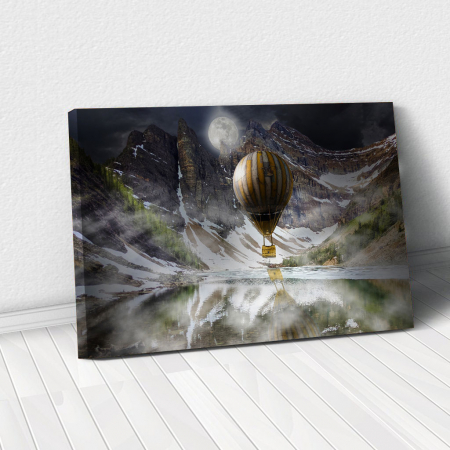Peisaje - Tablou Canvas - Blue Mountain Balloons