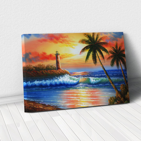 Peisaje - Tablou Canvas - Tropical