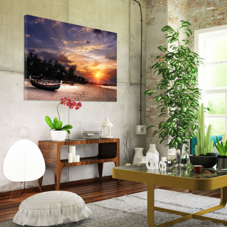 Tablou Canvas - Apus pe plaja [1]