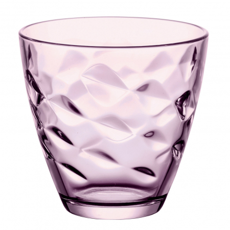 Pahar pentru apă / suc,sticlă lila, 260 ml, set 6 bucăți [1]