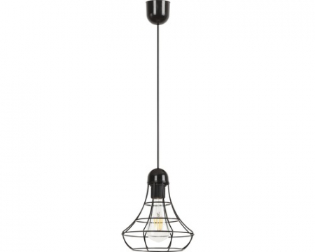 Corpuri de Iluminat - Pendul 1x60W, negru